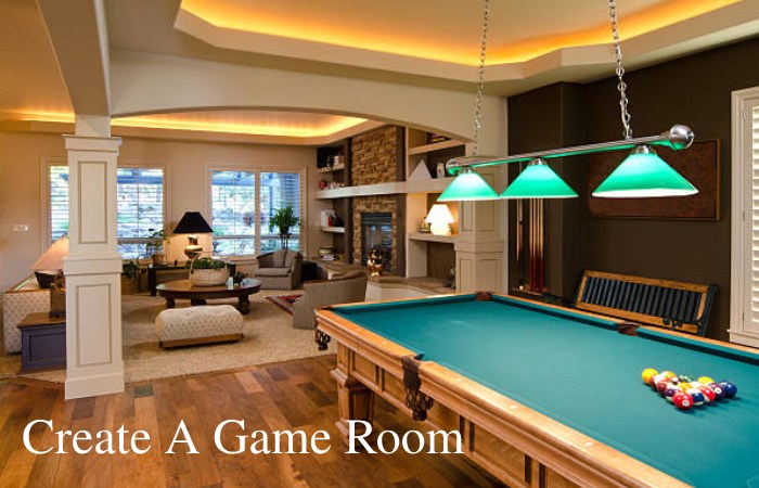 Create A Game Room